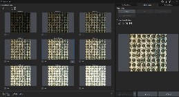Interfaccia utente grafica del DSX