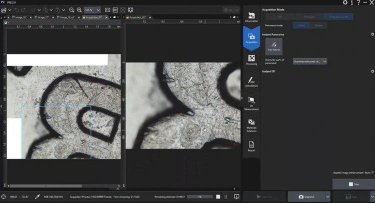 Messa a fuoco totale con le modalità manuale e EFI istantaneo