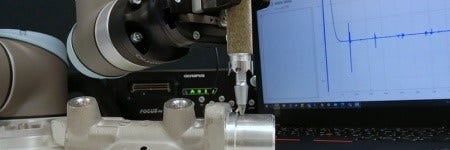 Automated thickness measurement for factories and plants