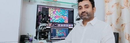 Shyam Rathod, vincitore dell'IOTY 2022 per le scienze della vita