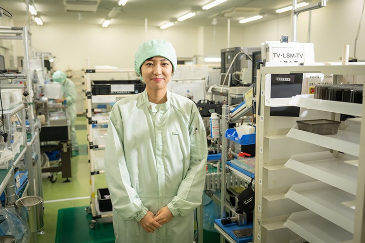 製造部顕微鏡組立G　2021年入社