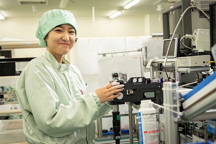 今後の目標 ― 工場だけでなく、外の世界も見てみたい