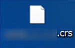 Save the decompressed “crs” file into the root directory(highest directory) of a compatible USB memory.