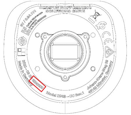 シリアルNo　DP23、DP28の場合