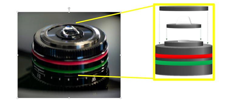 LUPLAPO25XS objective lens with silicone gel pad technology.