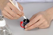 対物レンズの拭き方