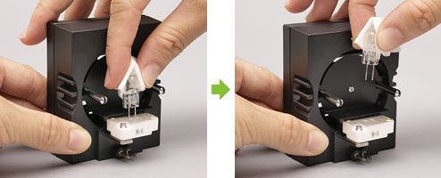 図3 ランプの取り外し