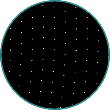 ディープイメージングディスク 50 µm：400 µm間隔