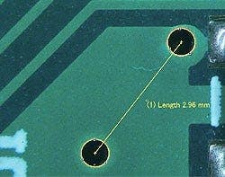 基本計測 (PCB上のパターン)