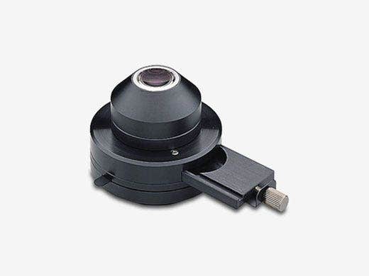 見えに生じる陰の方向を変え、最適なコントラストで観察できる偏斜観察法