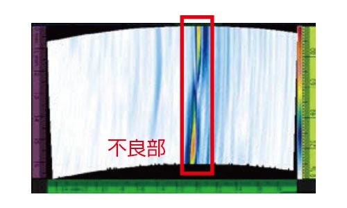 検査結果（例）：検査画像（TFM）