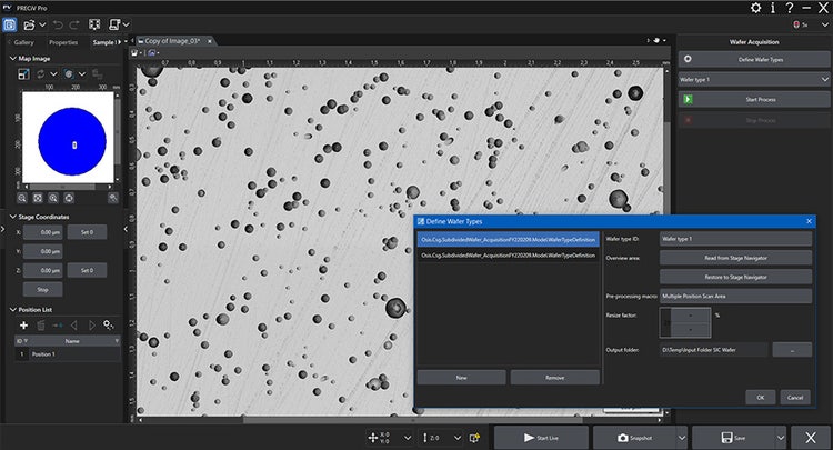 웨이퍼 획득 솔루션
