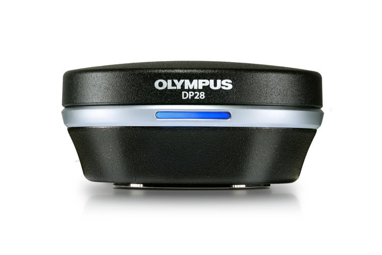 Olympus의 DP28 디지털 현미경 카메라