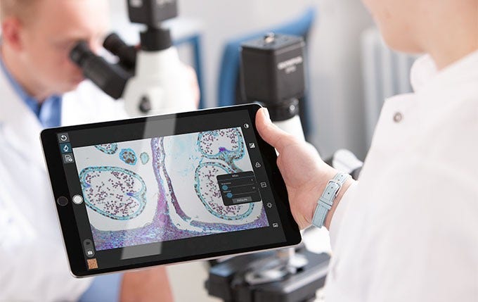 wifi microscope camera for schools, 画像