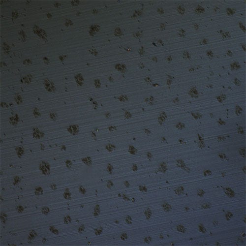 다이아몬드의 표면 거칠기 관찰