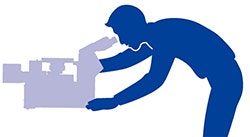 Sharing one microscope with multiple members in the workplace.