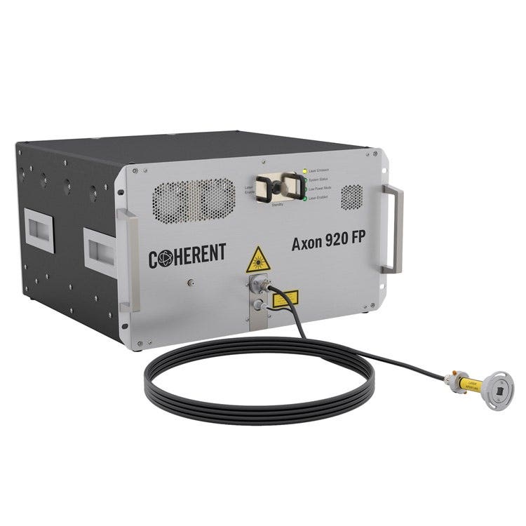 Single-wavelength fiber-pigtailed laser (Axon FP).