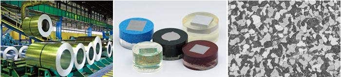 두껍고 큰 샘플 재료를 빠르게 분석