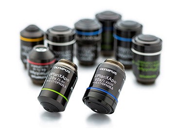 奥林巴斯丰富的物镜产品线