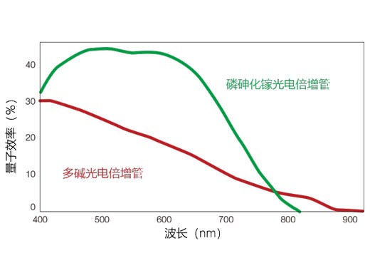 高效GaAsP检测器，全光谱范围支持高灵敏度的活细胞成像