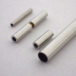 Very small metal tube