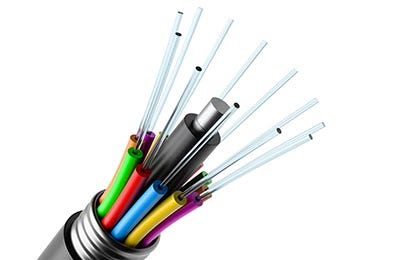 观察光通信波导的成型情况