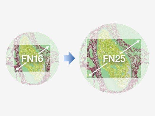 宽视场显微相机