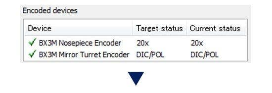 Synchronize observation settings