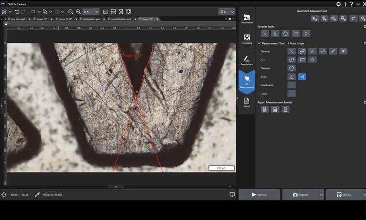 高级交互式测量